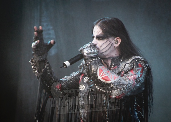 Shagrath cantante de Dimmu Borgir 