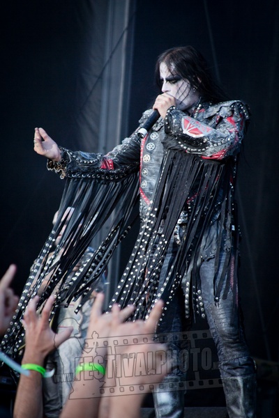 Shagrath cantante de Dimmu Borgir 